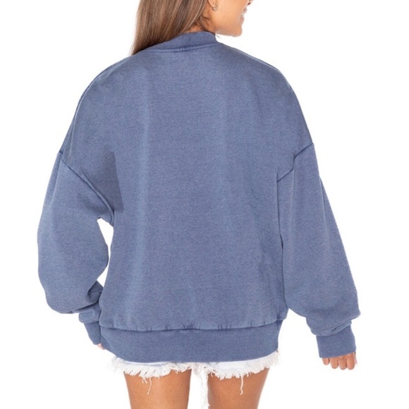 GameDay Couture Navy Dallas Cowboys Vintage Wash Oversized Crewneck XL - Picture 3 of 6